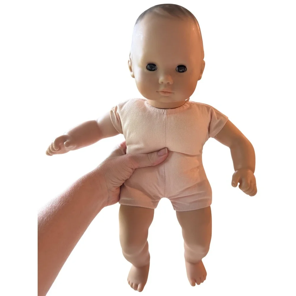 Vintage‎ American Girl Doll Bitty Baby Soft Body Sleep Eyes winter bunting mitts